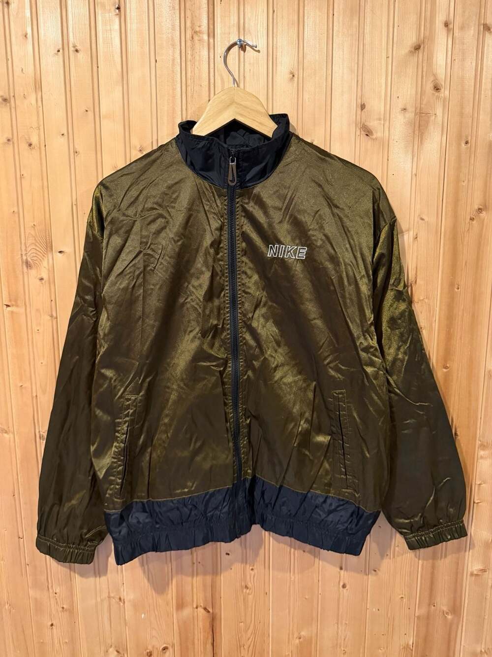 Vintage Nike Gold Iridescent Windbreaker Jacket